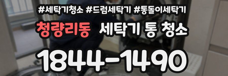 청량리동 세탁기 통 청소