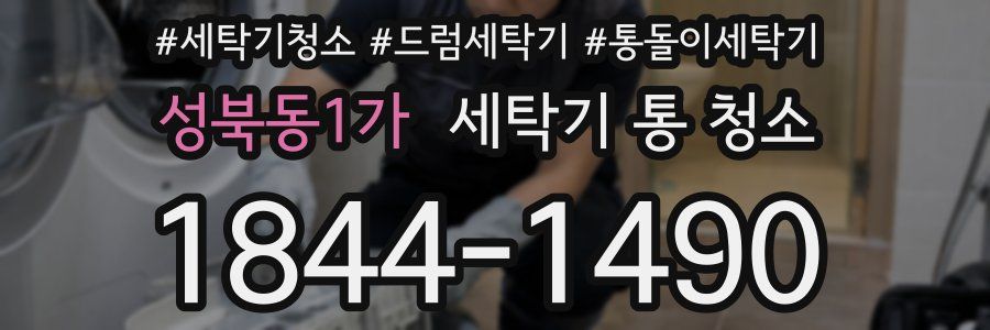 성북동1가 세탁기 통 청소