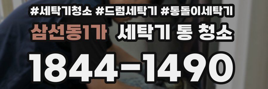 삼선동1가 세탁기 통 청소
