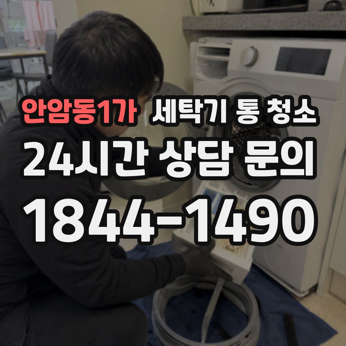 안암동1가 세탁기 통 청소