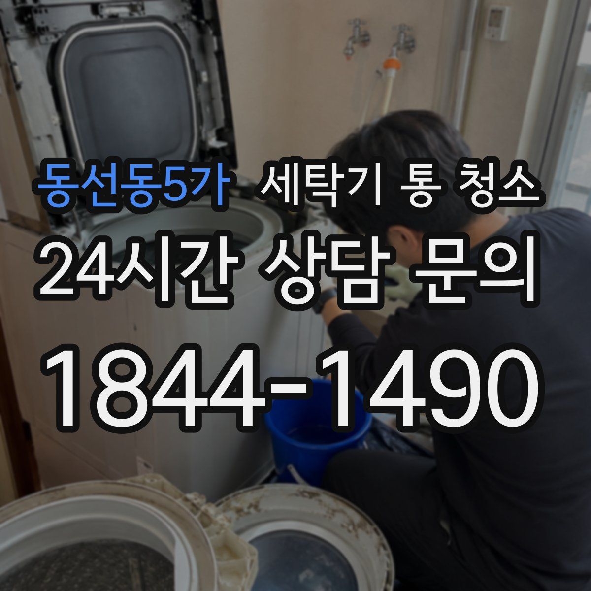 동선동5가 세탁기 통 청소