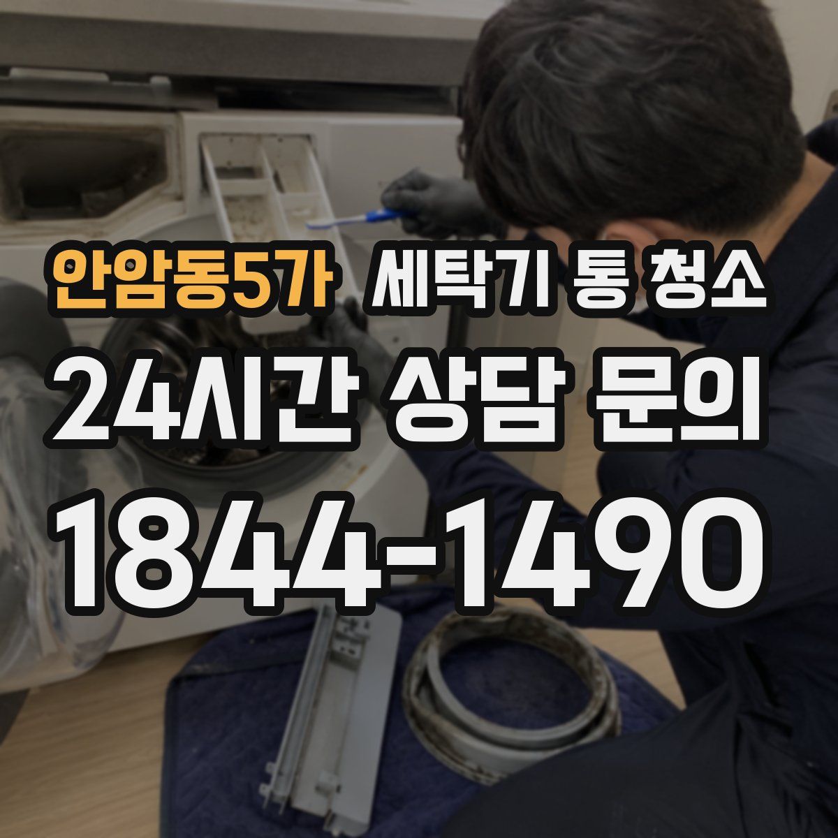 안암동5가 세탁기 통 청소