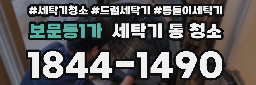 보문동1가 세탁기 통 청소