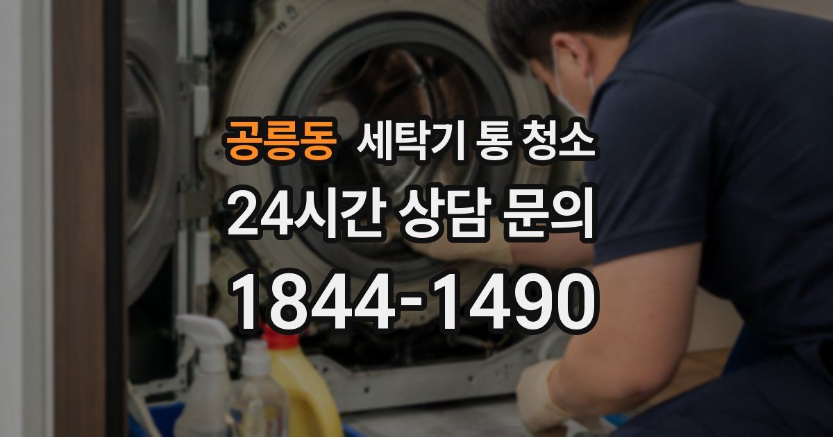 공릉동 세탁기 통 청소
