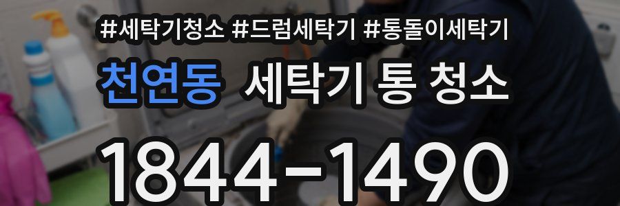 천연동 세탁기 통 청소