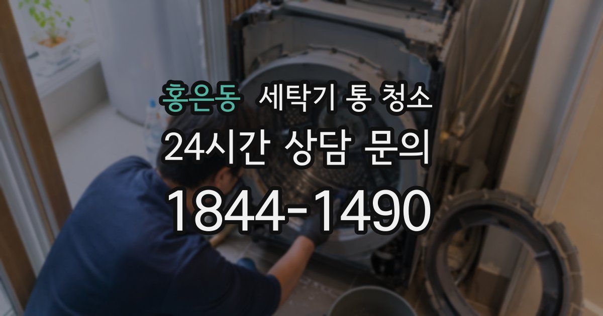 홍은동 세탁기 통 청소