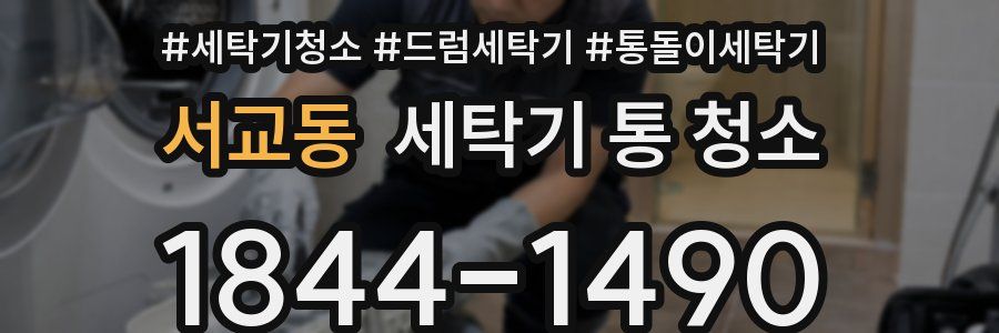 서교동 세탁기 통 청소