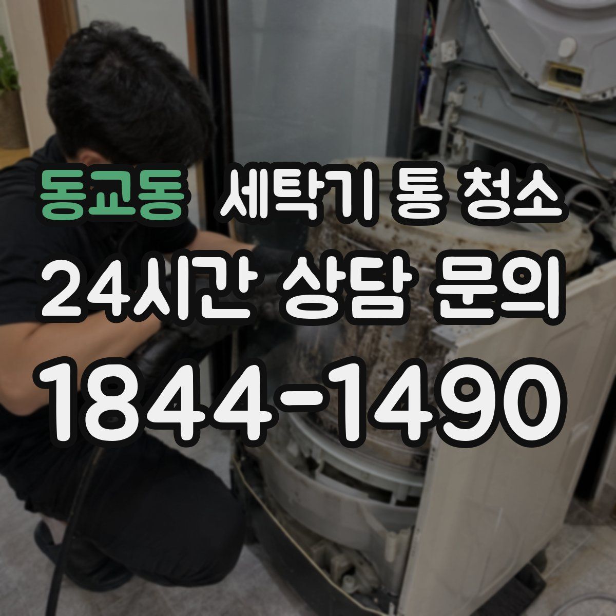 동교동 세탁기 통 청소