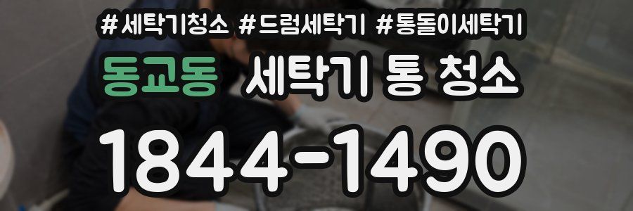 동교동 세탁기 통 청소