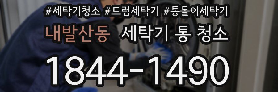 내발산동 세탁기 통 청소