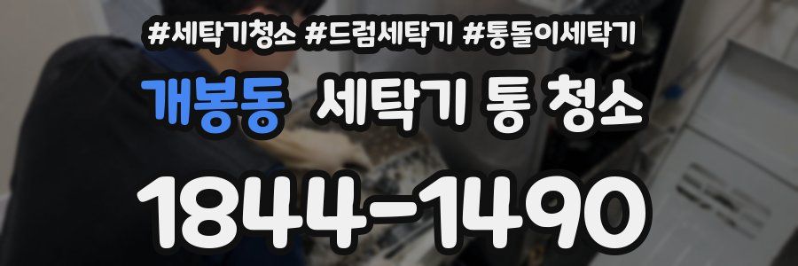 개봉동 세탁기 통 청소