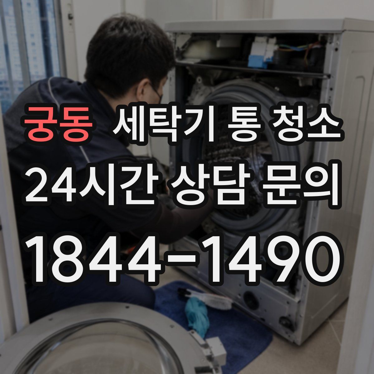 궁동 세탁기 통 청소