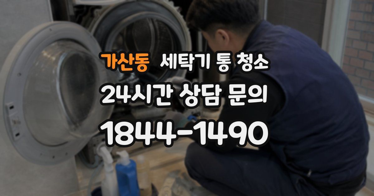 가산동 세탁기 통 청소
