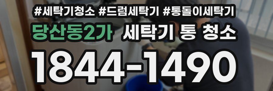 당산동2가 세탁기 통 청소
