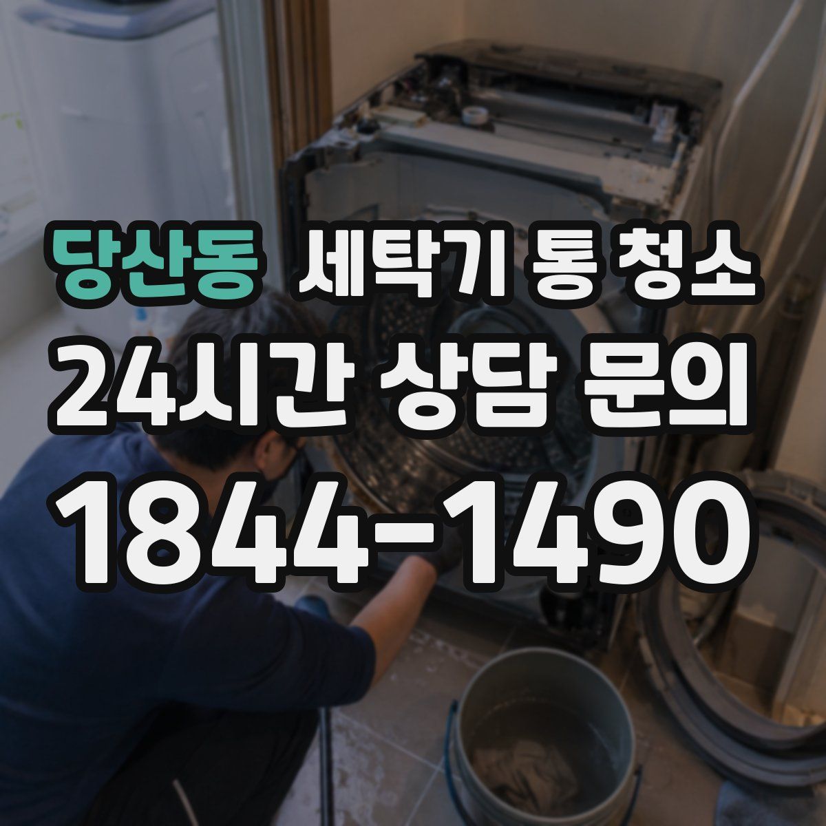 당산동 세탁기 통 청소