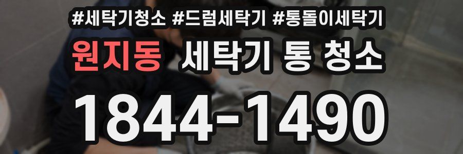 원지동 세탁기 통 청소