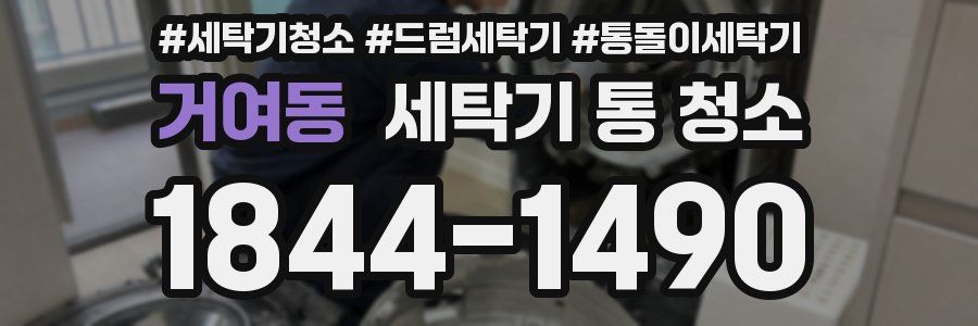 거여동 세탁기 통 청소