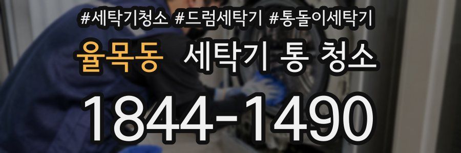 율목동 세탁기 통 청소