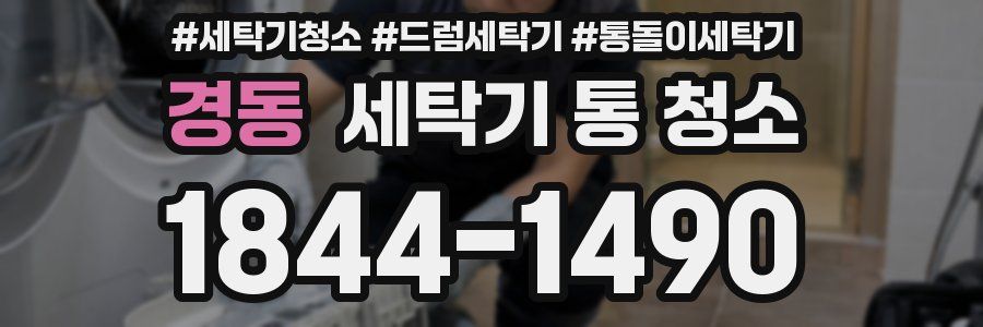 경동 세탁기 통 청소