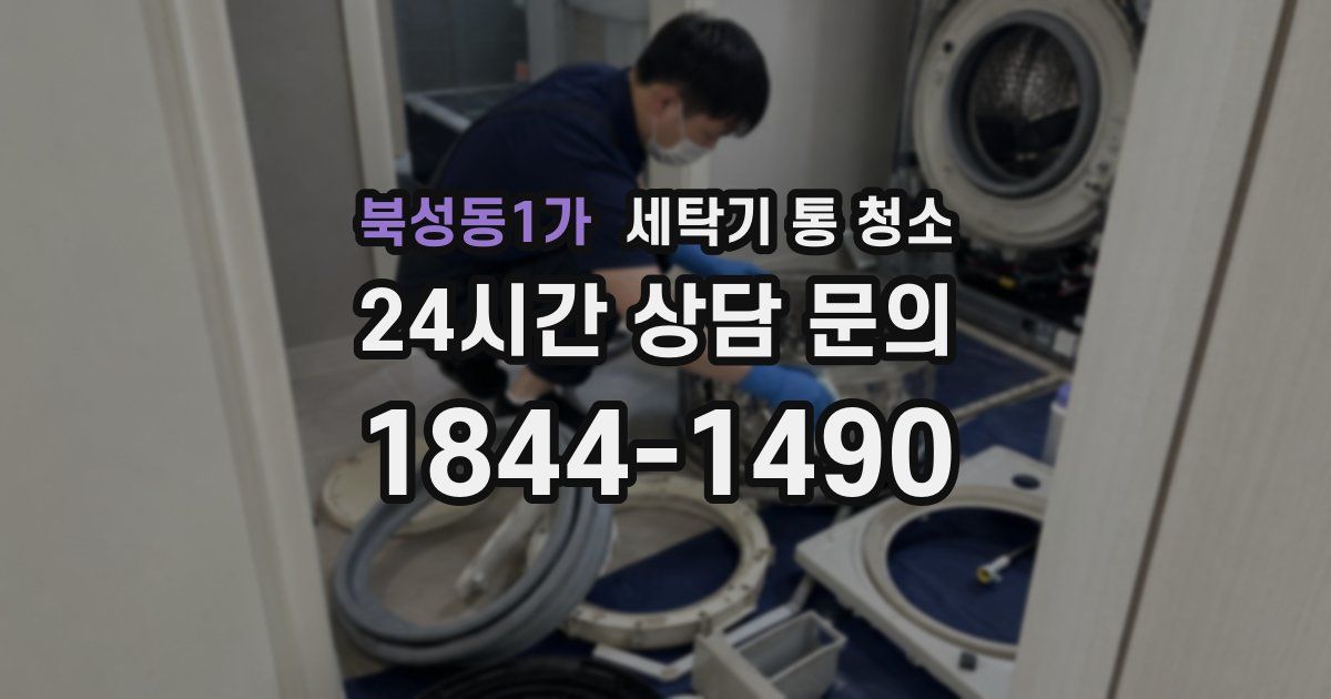 북성동1가 세탁기 통 청소