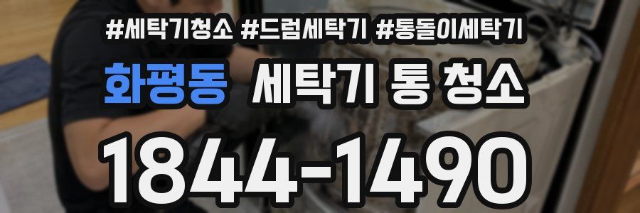 화평동 세탁기 통 청소