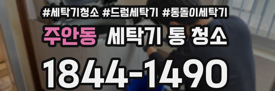 주안동 세탁기 통 청소