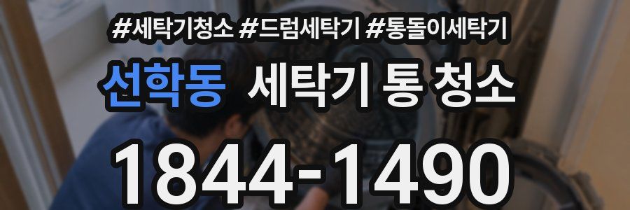선학동 세탁기 통 청소