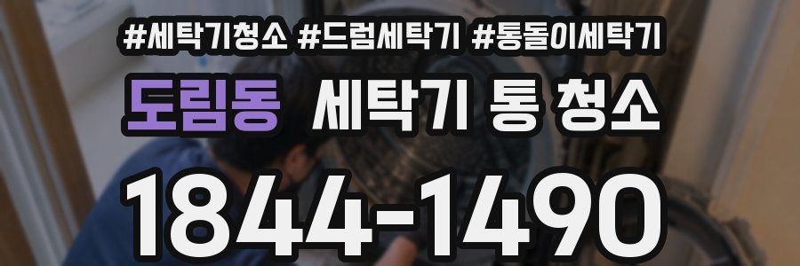 도림동 세탁기 통 청소