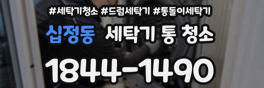 십정동 세탁기 통 청소