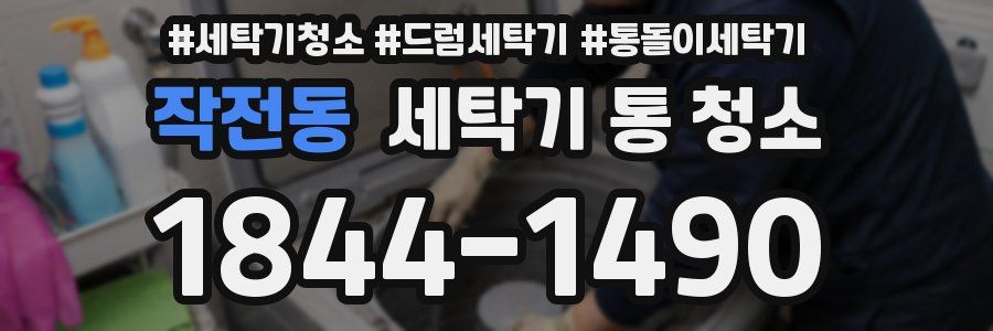작전동 세탁기 통 청소
