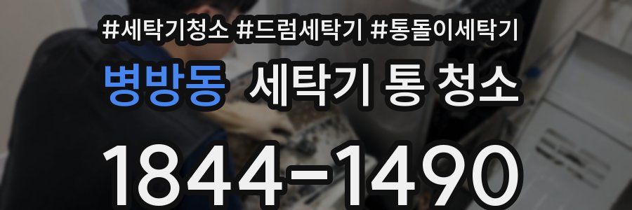 병방동 세탁기 통 청소
