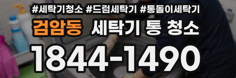 검암동 세탁기 통 청소