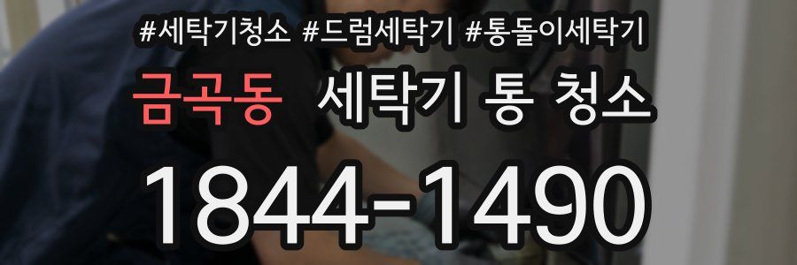 금곡동 세탁기 통 청소