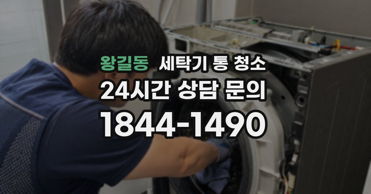 왕길동 세탁기 통 청소