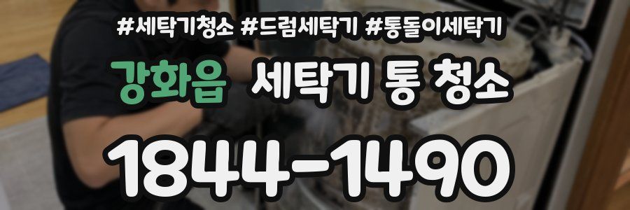 강화읍 세탁기 통 청소