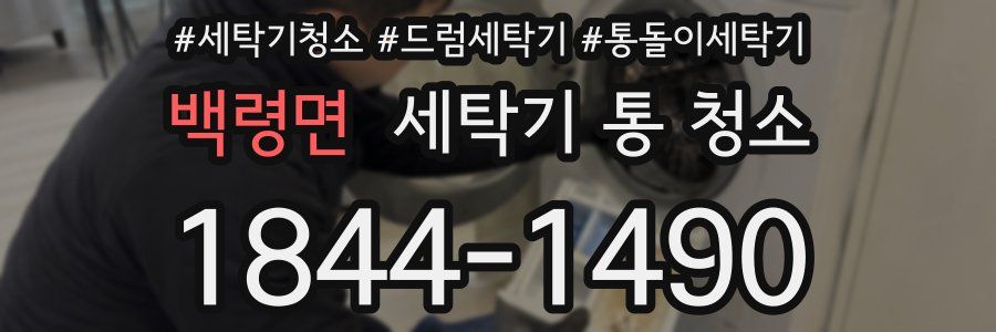 백령면 세탁기 통 청소