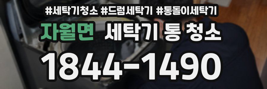 자월면 세탁기 통 청소