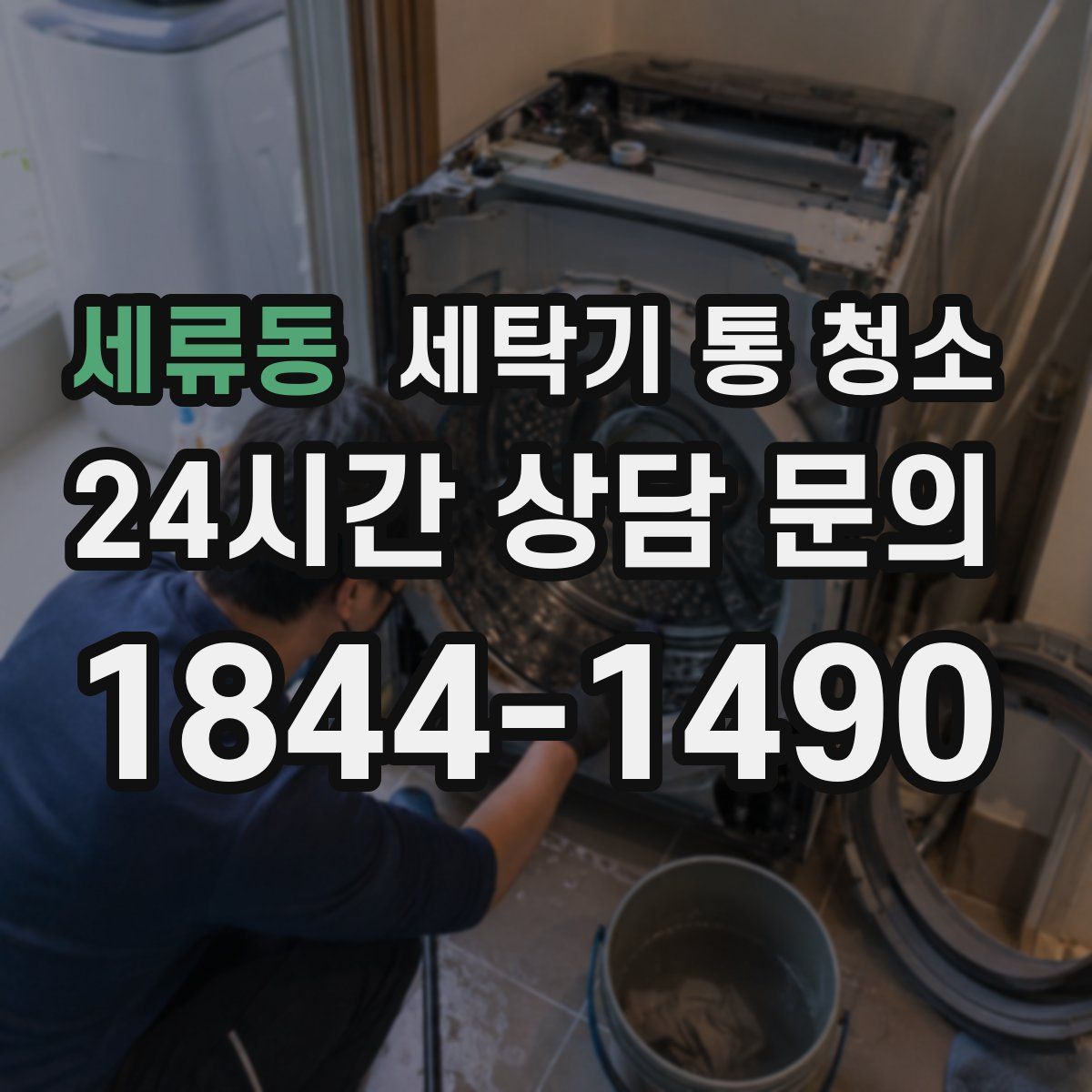 세류동 세탁기 통 청소