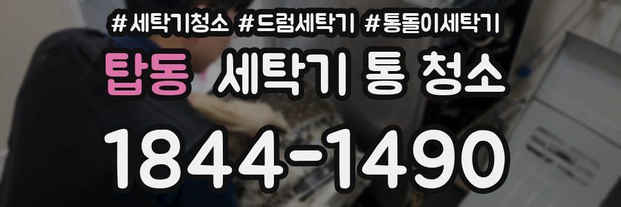 탑동 세탁기 통 청소
