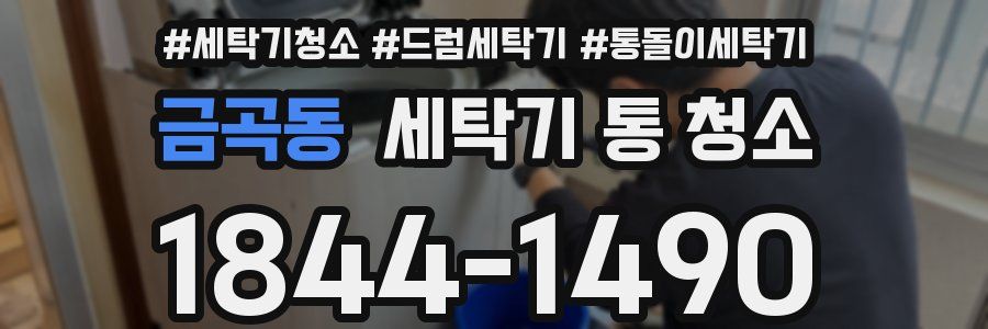 금곡동 세탁기 통 청소