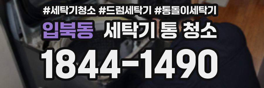 입북동 세탁기 통 청소