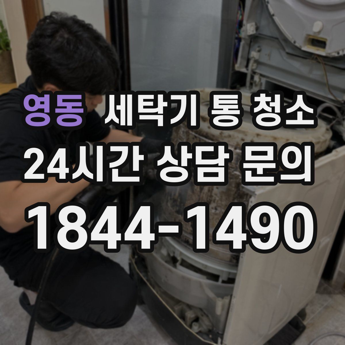 영동 세탁기 통 청소