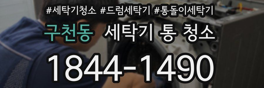 구천동 세탁기 통 청소