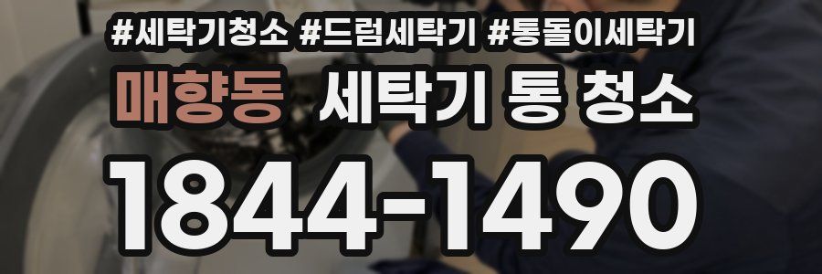 매향동 세탁기 통 청소