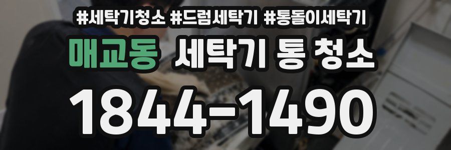매교동 세탁기 통 청소
