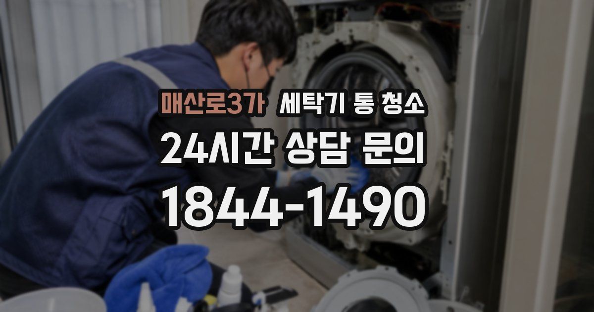 매산로3가 세탁기 통 청소