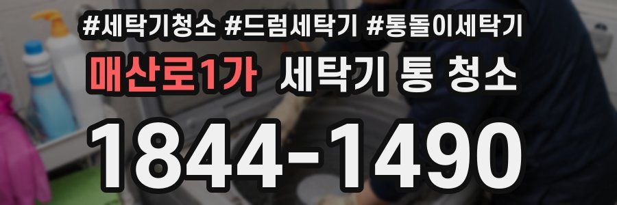 매산로1가 세탁기 통 청소