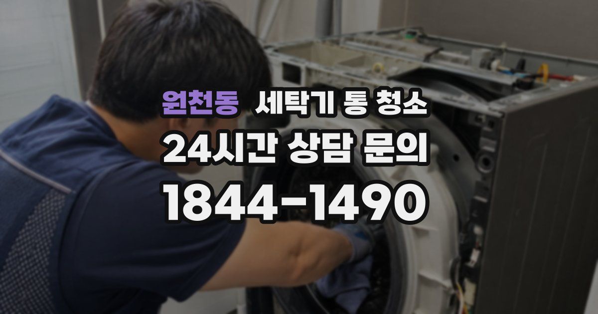 원천동 세탁기 통 청소