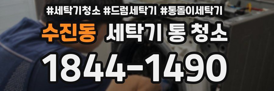 수진동 세탁기 통 청소