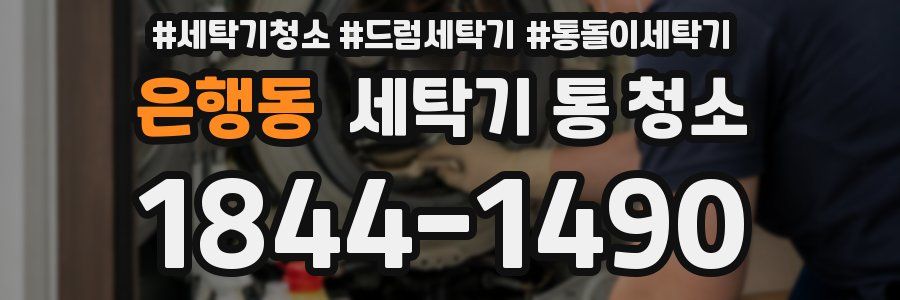 은행동 세탁기 통 청소